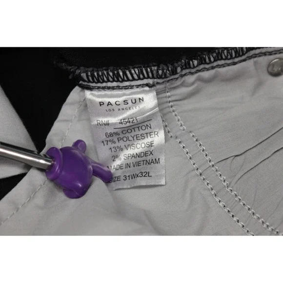 Pacsun Stretch Slim Fit Jeans Men's Size 31 Vintage Wash‎ Casual Everyday - Picture 8 of 14